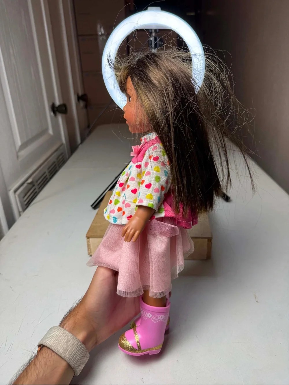 American Girl Wellie Wishers ASHLYN 14.5